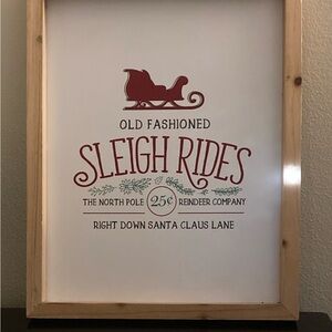 Old Fashioned Sleigh Rides Wall Art